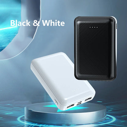 Mini Power Bank 20000mAh 5V 2A Chargeur Portable pour Gilet Chauffant Veste Power Bank pour Xiaomi Mi iPhone Vêtements Climatisés